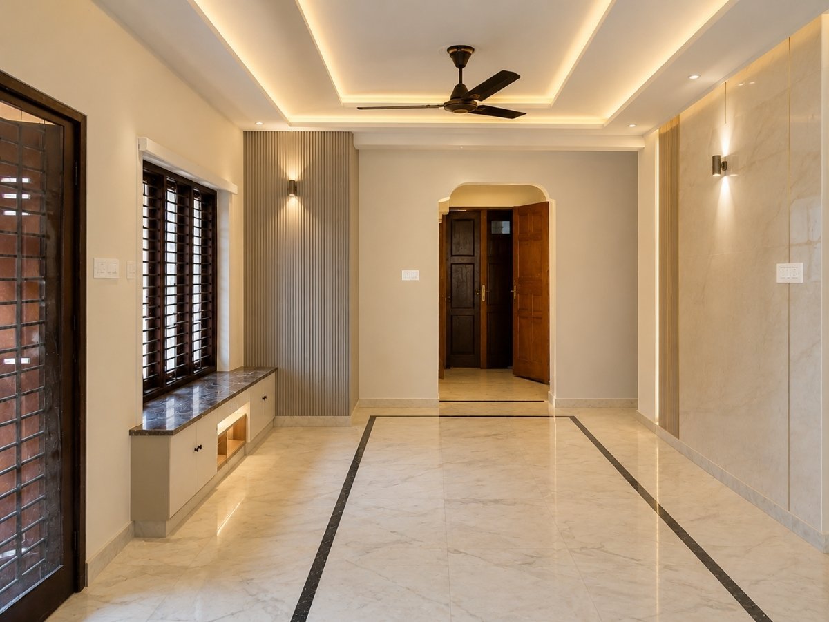 The same kind of space after a renovation in Tumkur