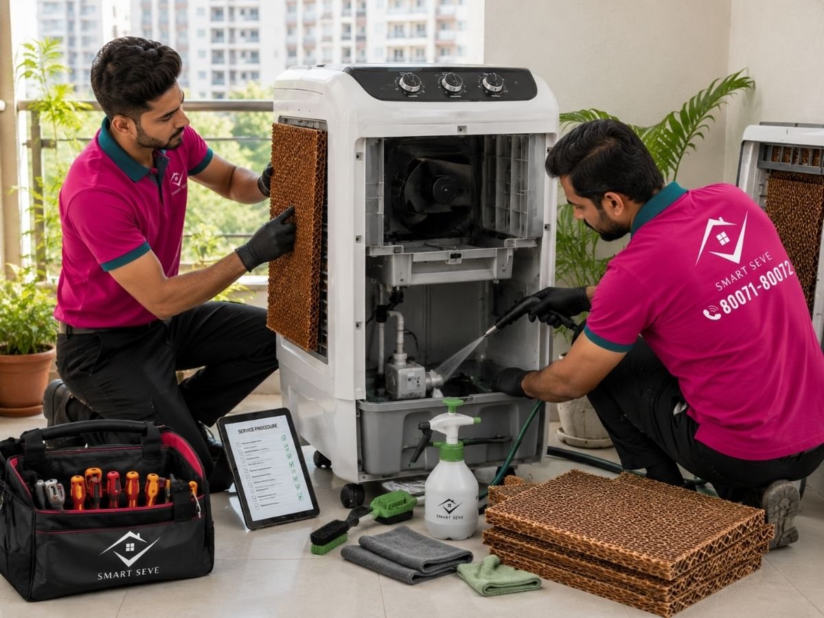Air cooler motor and pump repair in Tumkur