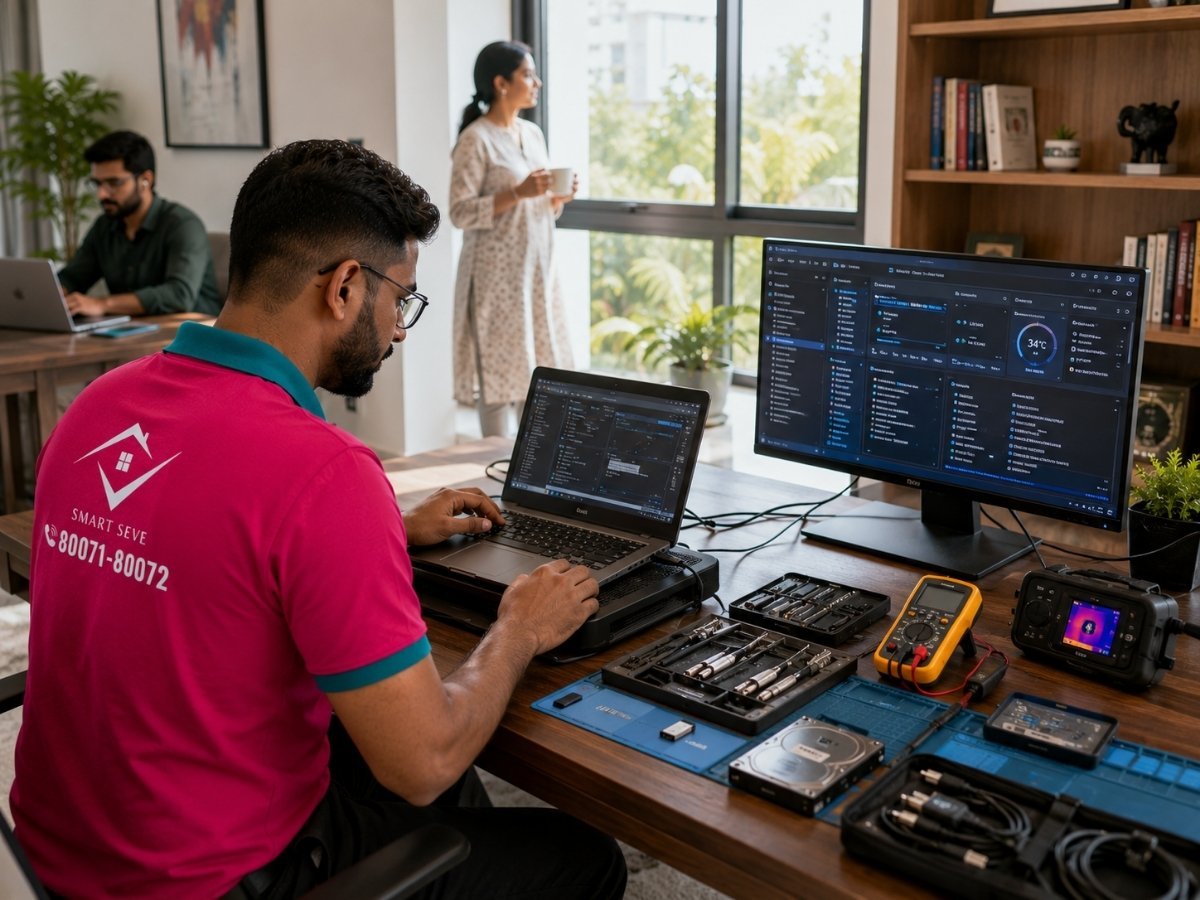 Computer and laptop repair at home in Tumkur