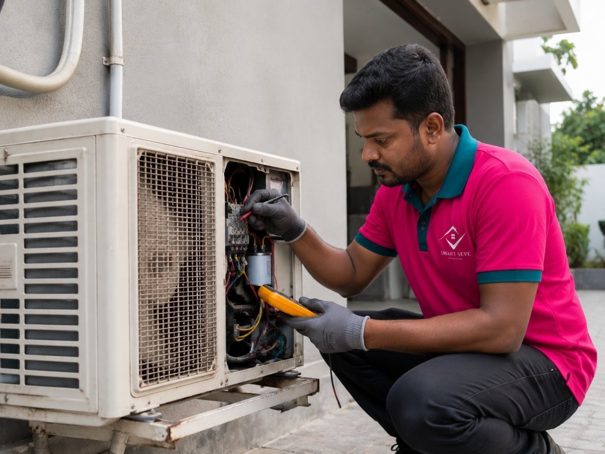 AC deep cleaning and servicing in Tumkur