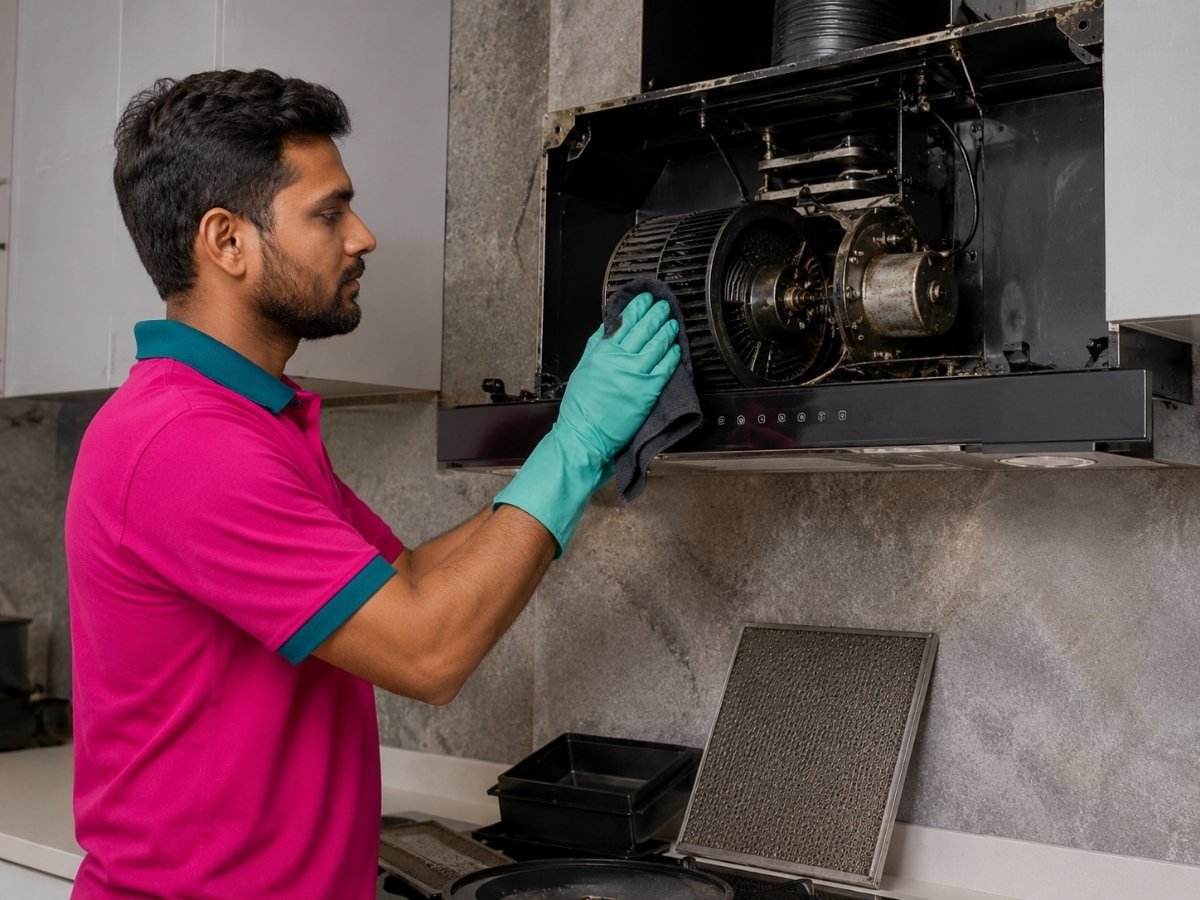 Chimney filter and deep cleaning in Tumkur