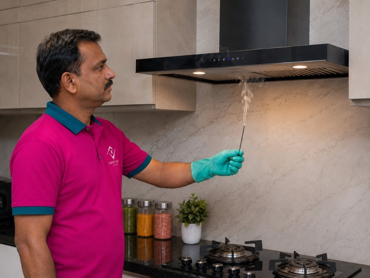 Chimney motor and suction repair in Tumkur