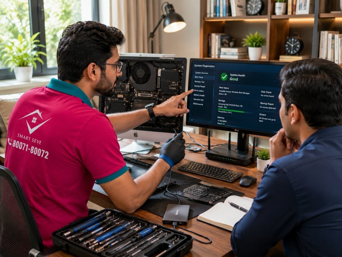 Desktop computer and SSD upgrade in Tumkur