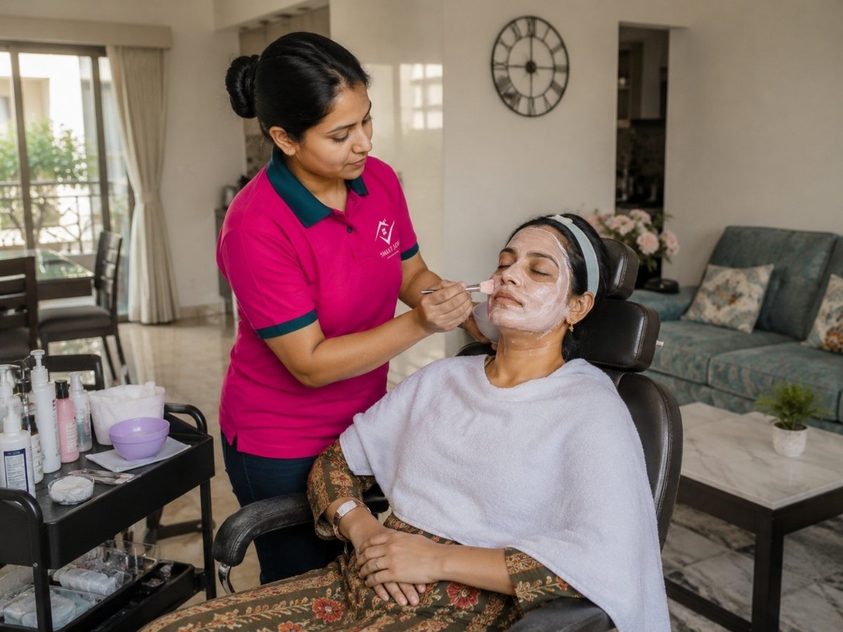 Facial and skincare service at home in Tumkur