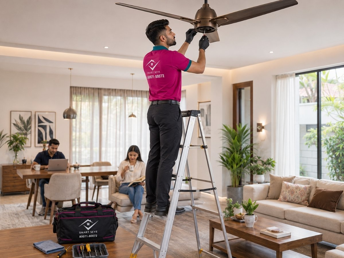 Ceiling fan repair service in Tumkur