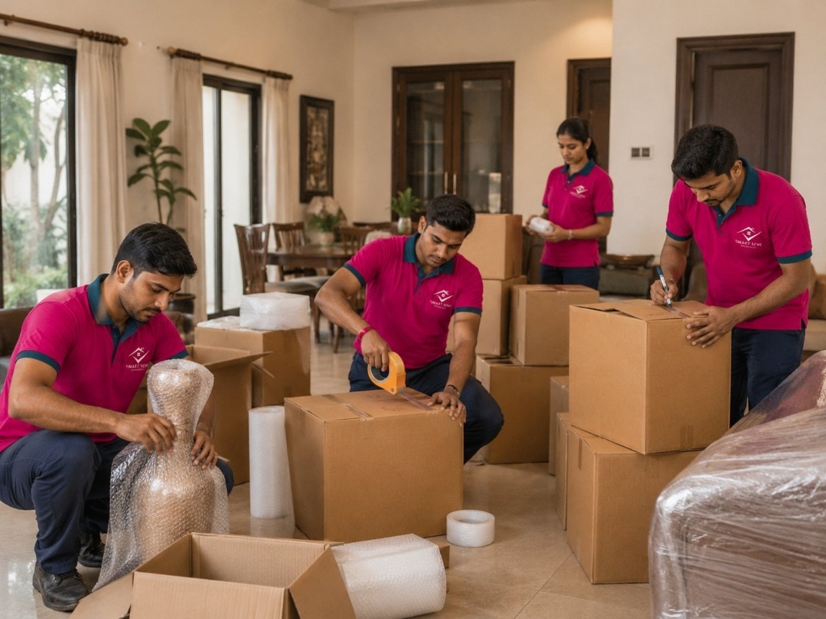 Professional packing service for home shifting in Tumkur
