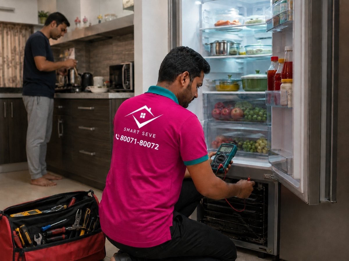 Refrigerator repair and service in Tumkur by Smart Seve