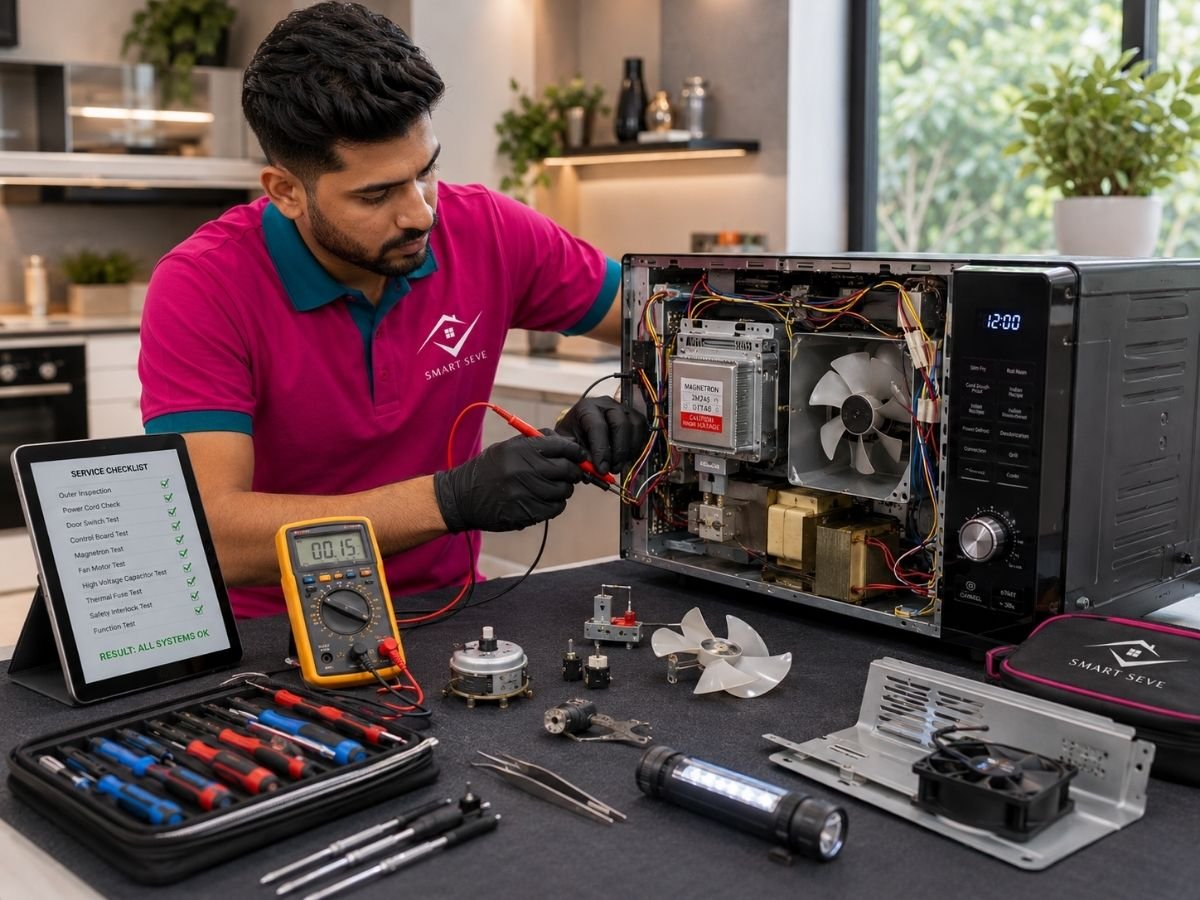 Microwave magnetron and internal repair in Tumkur
