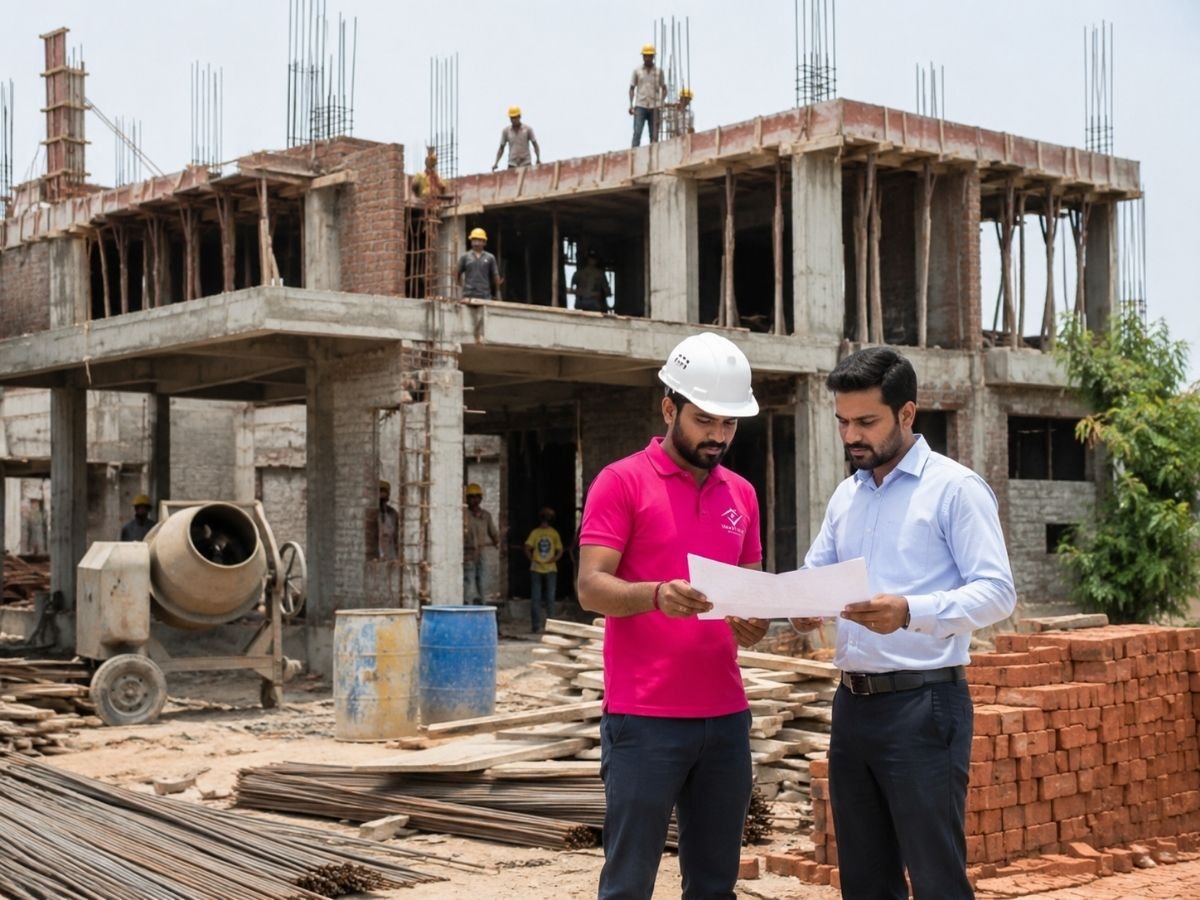 Residential home construction in Tumkur