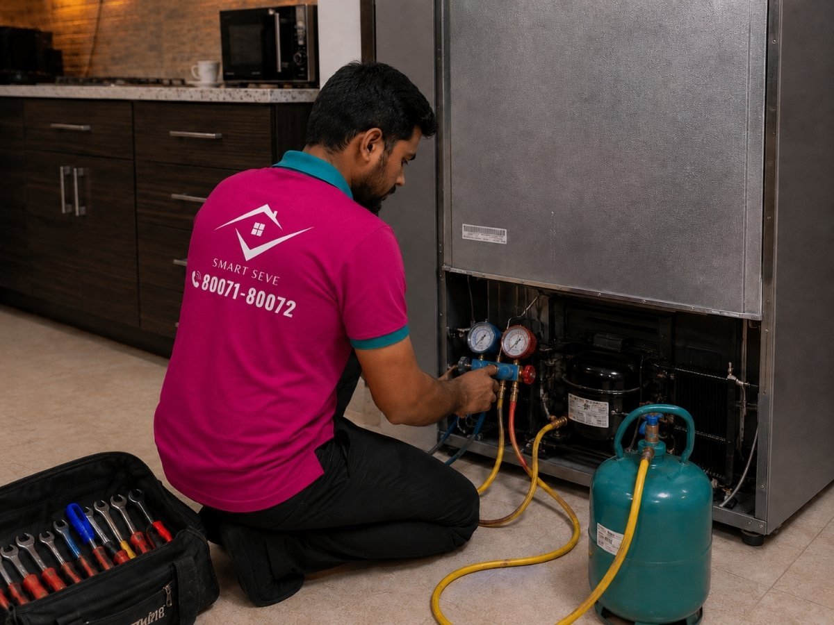 Professional refrigerator repair in Tumkur