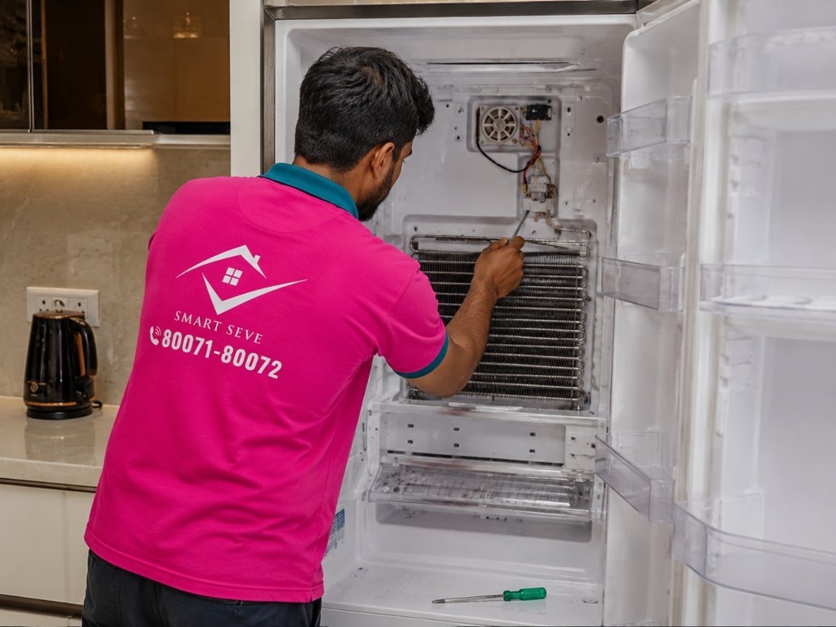 Double door refrigerator service in Tumkur