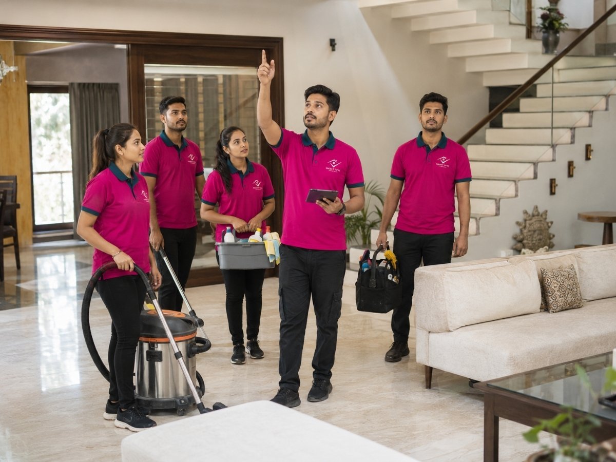 Smart Seve professional home cleaning in Tumkur