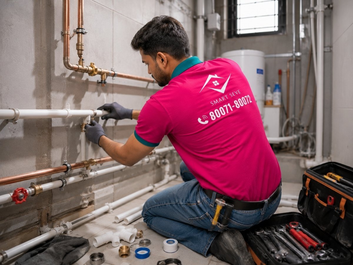 Professional plumbing repair in Tumkur