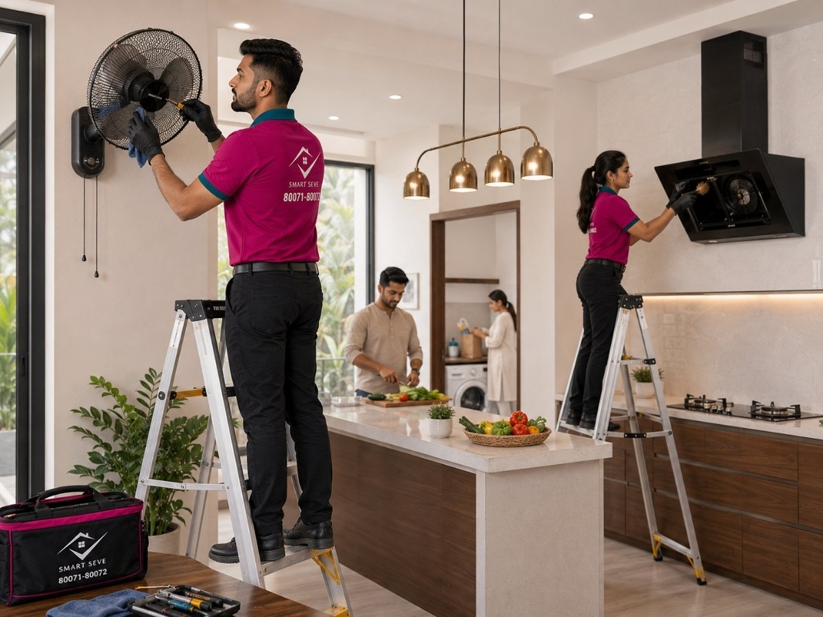 Fan installation service in Tumkur