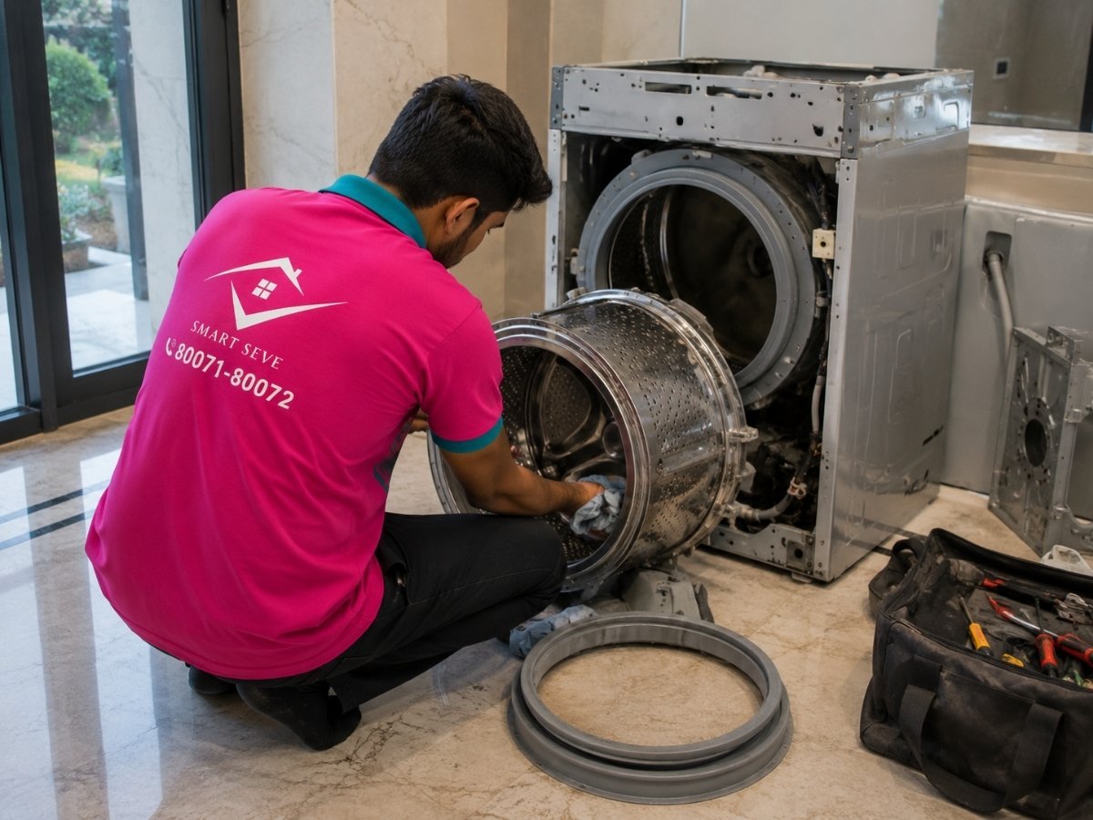 Front load washing machine service in Tumkur
