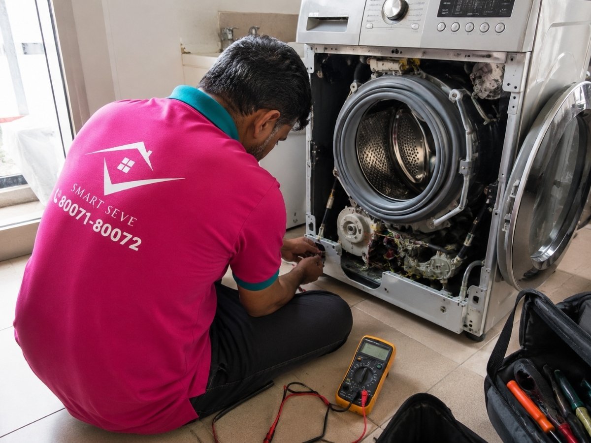 Professional washing machine repair in Tumkur