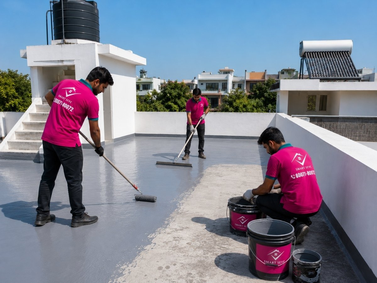 Terrace waterproofing coating in Tumkur