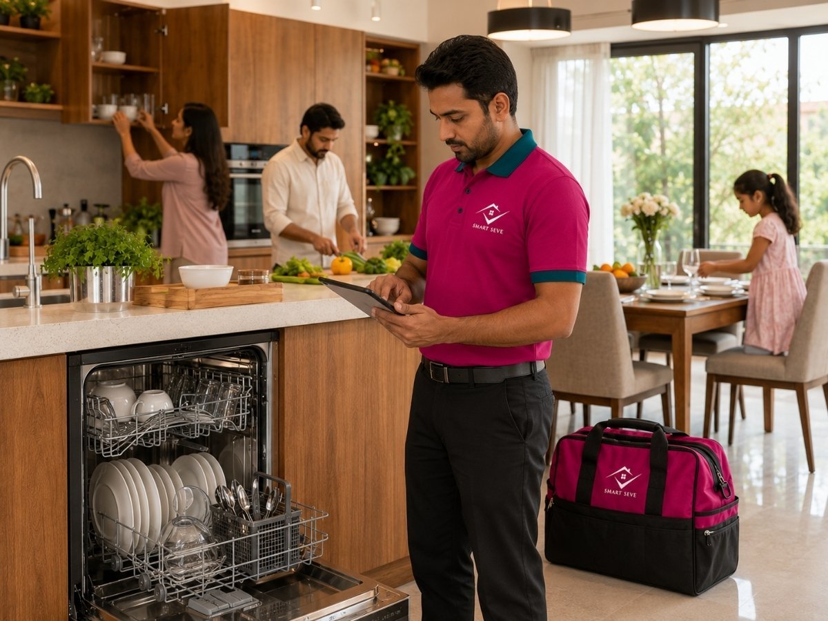 Dishwasher installation in Tumkur
